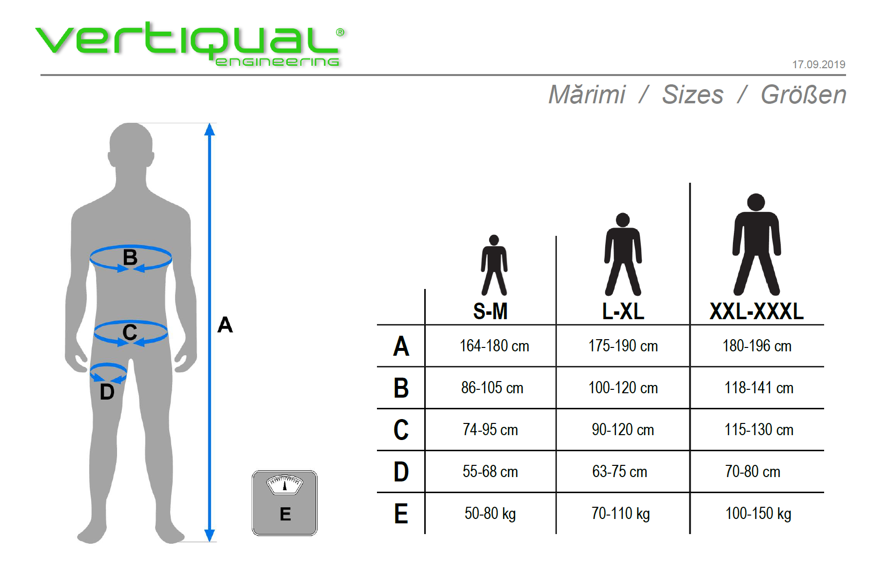 Centura complexa Vertiqual CHANTIER C4 DINAMIC, combinata
