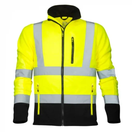 Jacheta fleece de lucru galbenă reflectorizantă, Ardon Signal